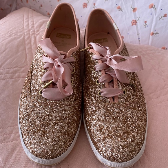 kate spade Shoes - Kate Spade Glitter Keds Sneakers